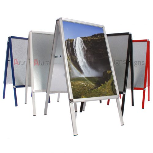 Aluminium A Board, A Frame, outdoor advertising board, pavement sign