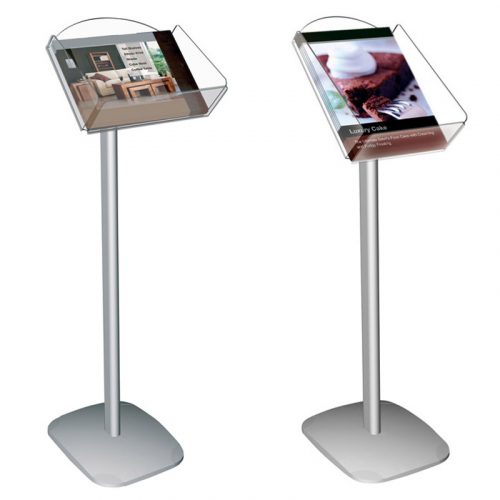 Brochure Stand, business brochure stand, modern brochure stand, durable brochure stand, high-quality brochure stand, promotional material display