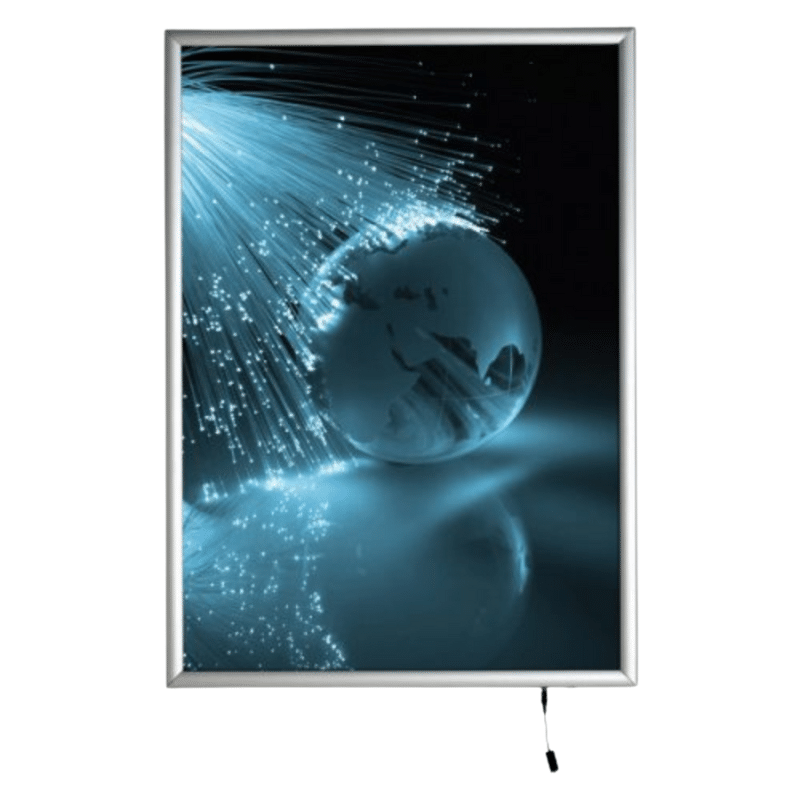 led snap frames, led light box, illuminated display, led poster frame