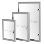 Lockable Poster Cases